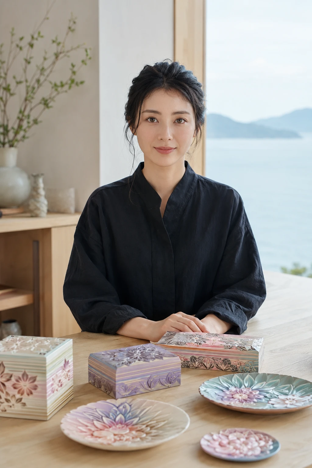 作家のポートレート